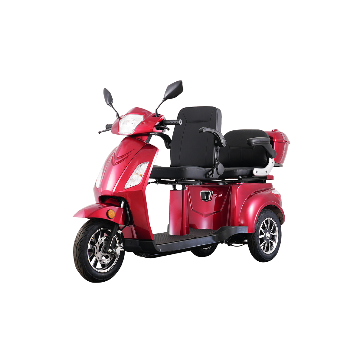 Vista-L1 3 wheel electric mobility scooter side view