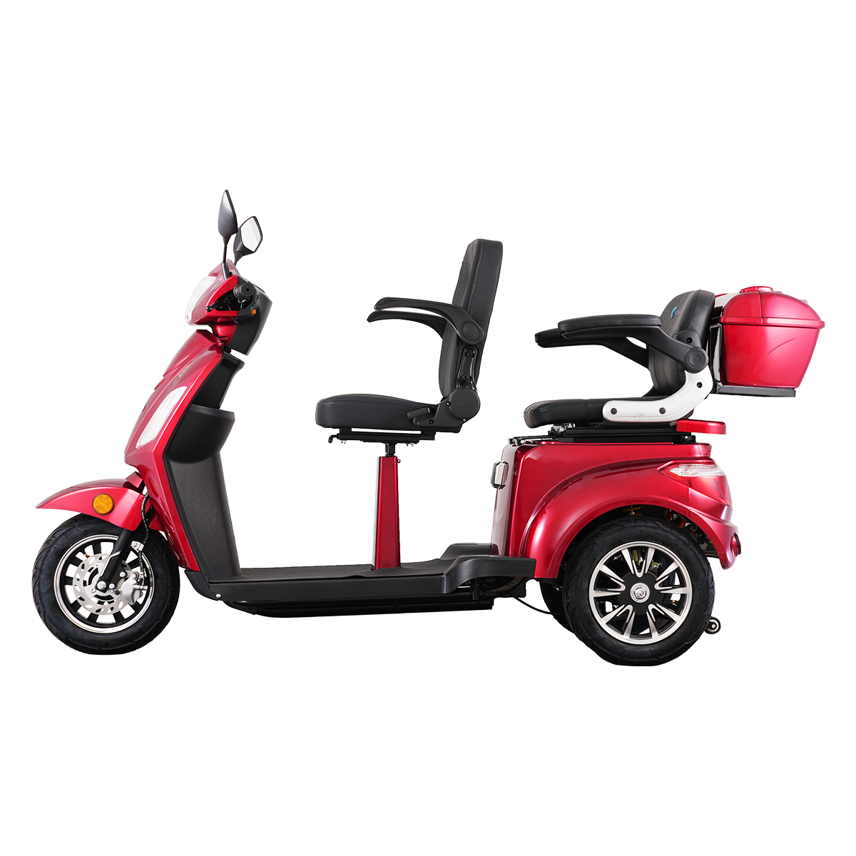 Vista-L1 dual seat mobility scooter for two riders