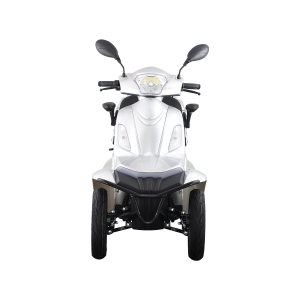 Vista Quater-1 sliver motorized scooter for elderly with front bull bumper