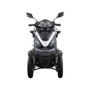 Vista Quater-2 black electric scooter for elderly with EEC