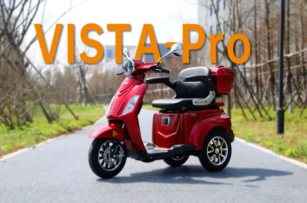 Vista-Pro electric 3 wheel scooter