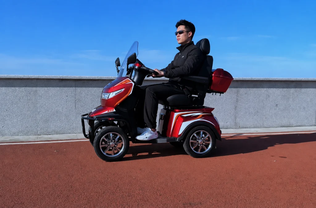 Real world riding test of the Vista 4E on roads