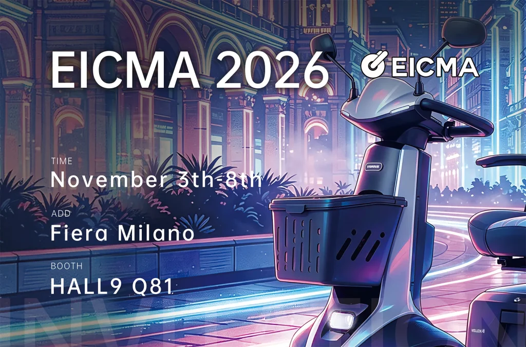 VIGROUS at EICMA 2026: Mobility Electric Scooter in Milan 9 2026 EICMA mobility scooters in Milan